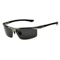 Gafas de Sol Veithdia Negro Polarizado UV400 Regalo Genieka Negro