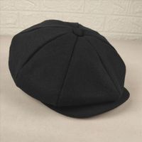 Boina Beck Clasica Negro Talla L - Gorra para Hombre
