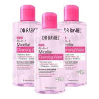 PACK 3 AGUA MICELAR LIMPIADOR ROSA 300ML DR RASHEL
