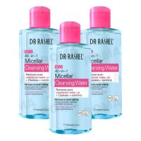 PACK 3 AGUA MICELAR LIMPIADOR BLUE 300ML DR RASHEL