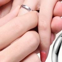 Anillo de Compromiso Eternal Love Bañado18 K San Valentín Genieka Dorado