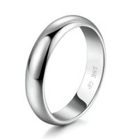 Anillo de Compromiso Eternal Love Bañado en Oro Blanco18K Aro Genieka Plateado