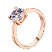Anillo de Compromiso Unión Bañado en Oro 18K Aro - Genieka Dorado