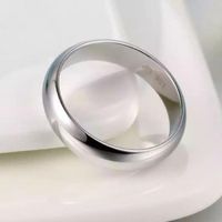 Anillo de Compromiso Eternal Love Bañado Oro Blanco18K Novia Genieka Plateado