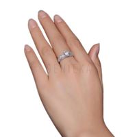 Aro Compromiso Shiny Deluxe Bañado18K Aniversario San Valentín Genieka Dorado