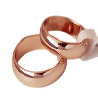 Anillo de Matrimonio Alianza Eternal Love Hombre Bañado Oro Genieka Dorado