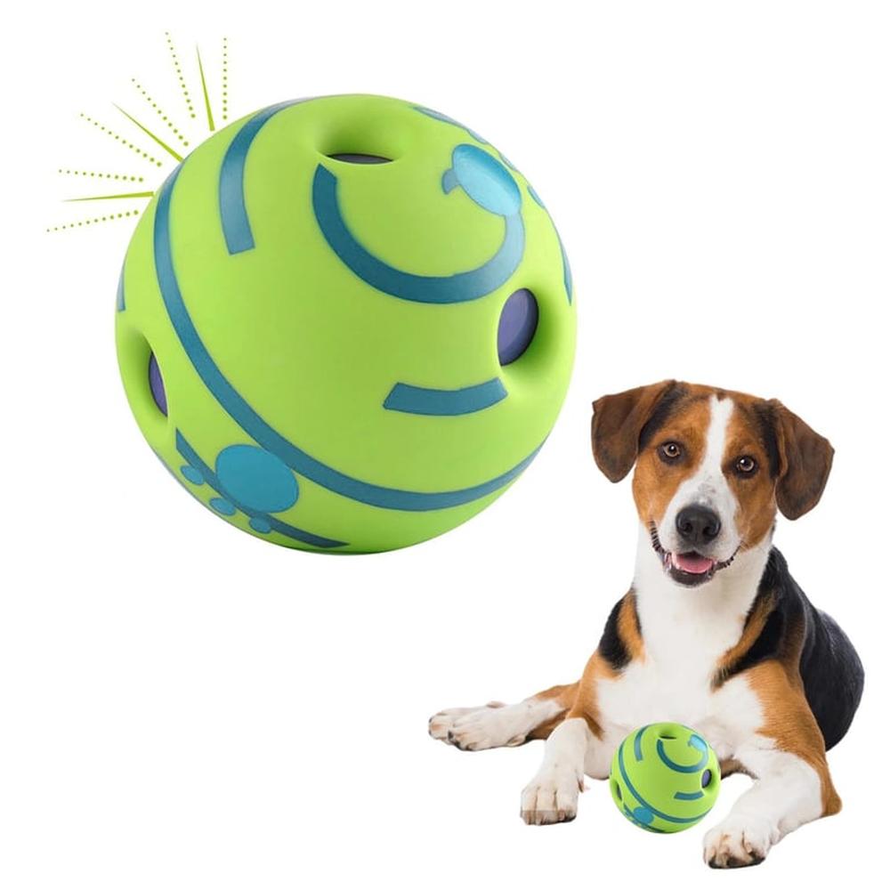 Pelota Juguete Para Mascota Con Sonido 14Cm