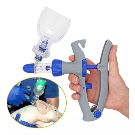 JERINGA DOSIFICADORA CONTINUA 5ML - INYECTOR VETERINARIO