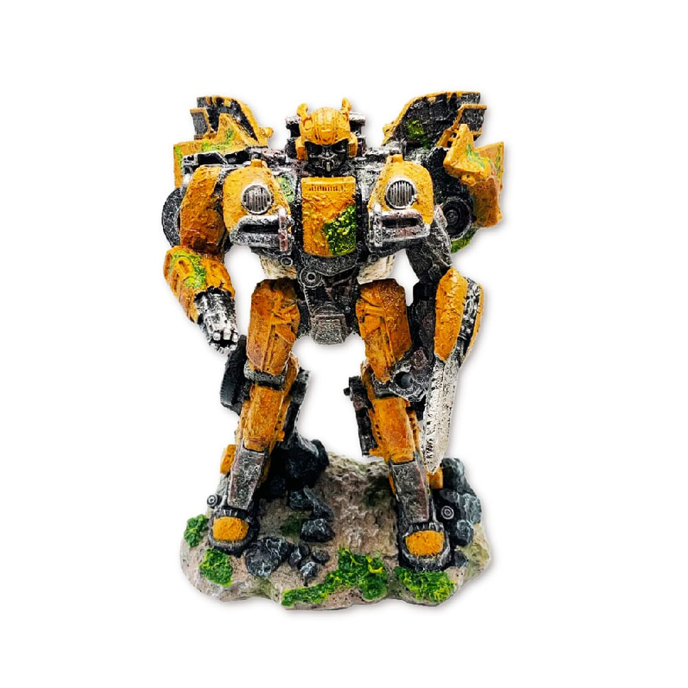 Adorno Decorativo para Acuarios de Resina Ecológica Transformer