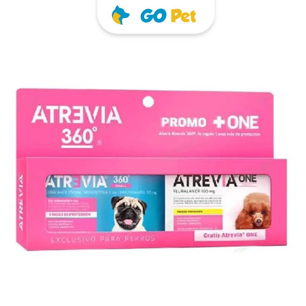 Atrevia 360 Small 4.5 a 10kg Y GRATIS Atrevia One Small 4.5 a 10 Kg x 1 Tableta