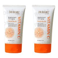 PACK 2 EXFOLIANTE FACIAL SCRUB VITAMINA C 150G DR RASHEL