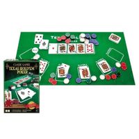 Juego de mesa Poker Clásico Classic Games Texas Verde