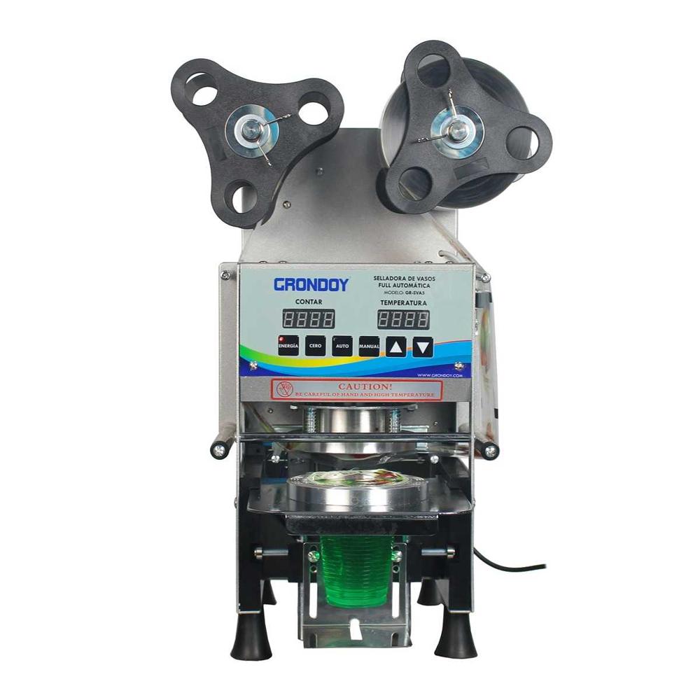 Máquina de cierre térmico de Vasos GRONDOY Full Automatico