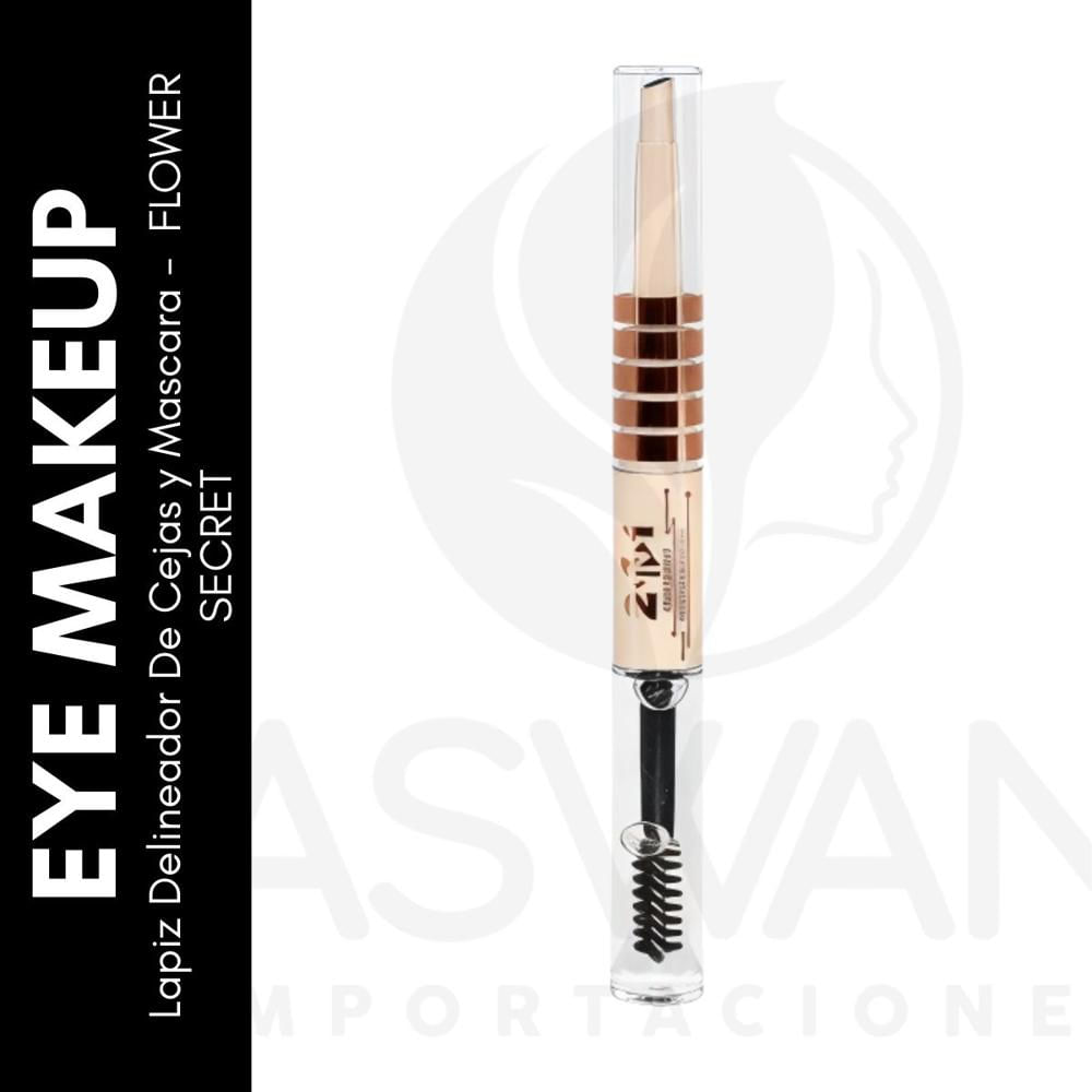 Lapiz Delineador De Cejas y Mascara - FLOWER SECRET