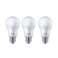 Pack 3 Focos LED 13W Luz Blanca Philips EcoHome E27 6500K