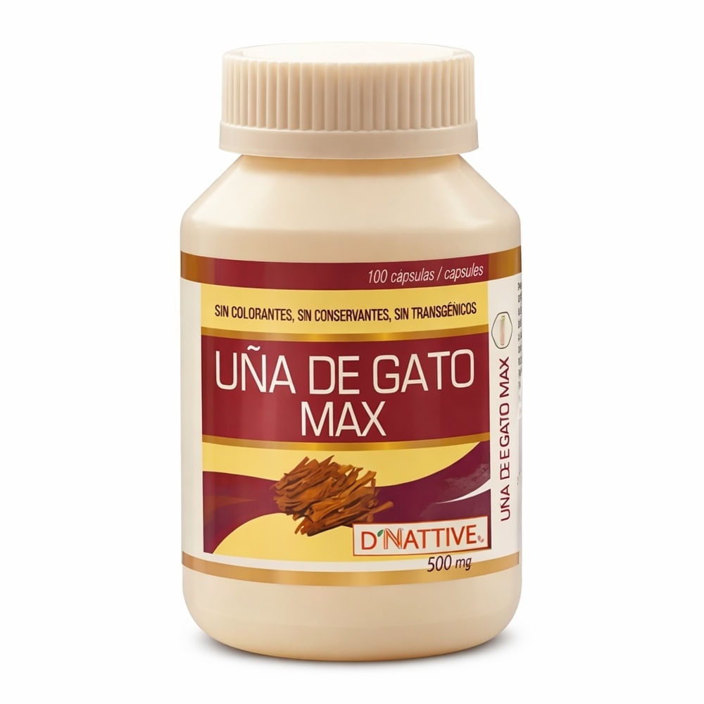 Uña de Gato en Cápsulas x 100 u - D'Nattive