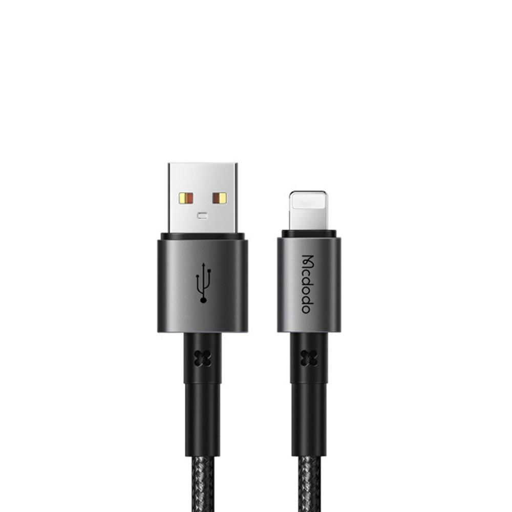 Cable de Datos Mcdodo CA-358 Lightning 1.2M 3A Black