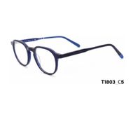 Montura Optica Acetato Hombre Homeway T1803-C5 Negro Azul
