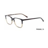 Montura Optica Acetato Hombre Homeway FH2202-C3 Marron Negro Verde