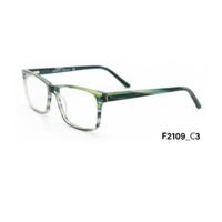 Montura Optica Acetato Mujer Homeway F2109-C3 Verde Manchas Negras