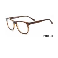 Montura Optica Acetato Hombre Homeway F2179-C5 Marron Traslucido