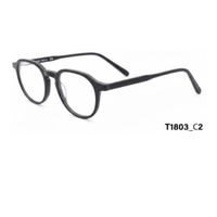 Montura Optica Acetato Hombre Homeway T1803-C2 Negro Plomo