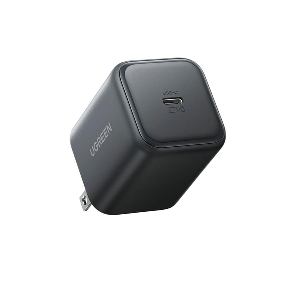 Cargador Ugreen Carga Rapida 45W USB-C GaN US X524 65050B Negro