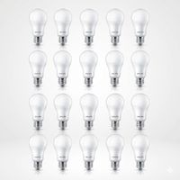 Pack 20 Focos LED 13W Luz Blanca Philips EcoHome E27 6500K