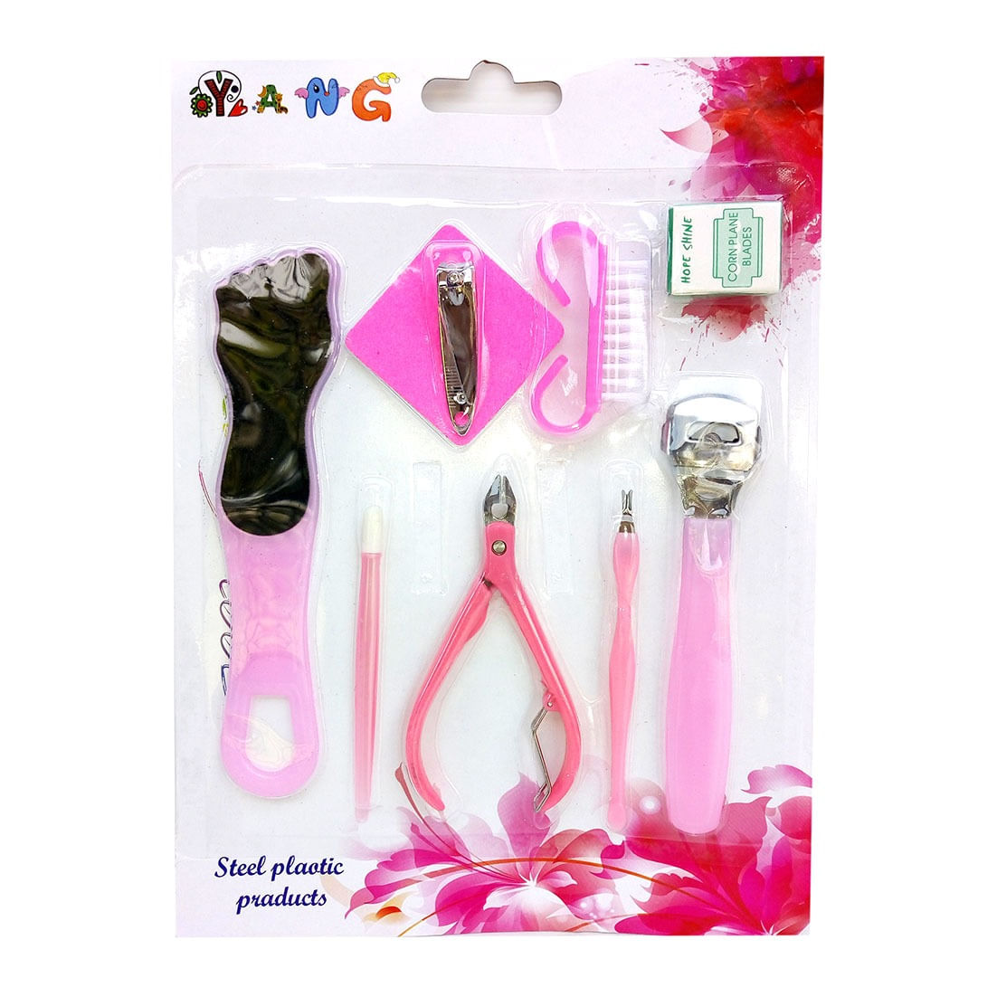 Kit Profesional para el Cuidado de los Pies - Pedicure Rosado