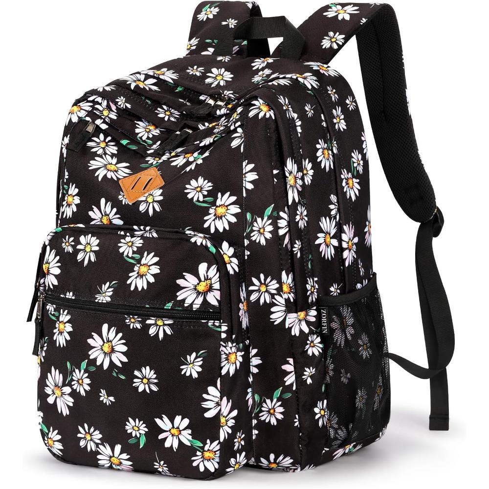 MOCHILA ZORFIN 16.5'' / 42 CM | DAISY BLACK