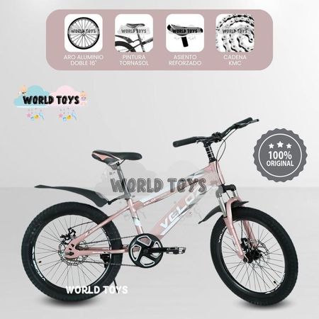 Bicicleta Para Niño Aro 16 PALMEIRA SMOL Pink