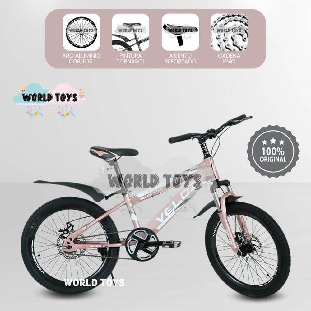 Bicicleta Para Niño Aro 16 PALMEIRA SMOL Pink