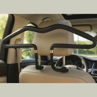 Perchero para colgar ropa en el asiento de auto y camioneta Negro