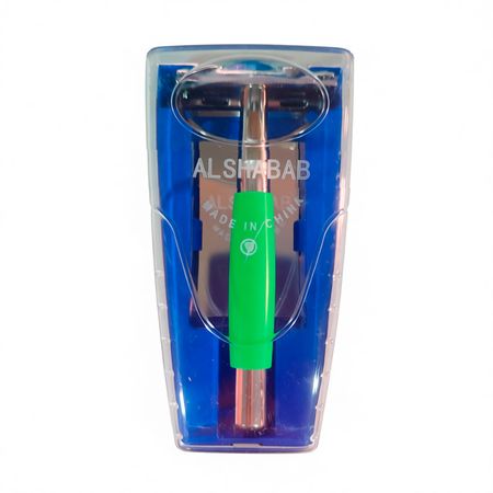 Maquina Clasica Para Afeitar Doble Filo Pesado Con Estuche