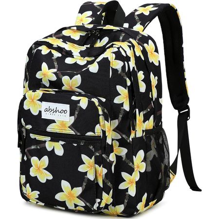 MOCHILA ABSHOO | FLORAL BLACK D