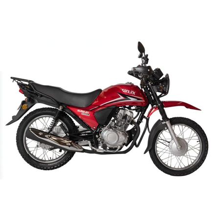 Moto Sonlink Urbana SL200-A4 200CC 13.5HP 5 Vel. USB Sliders Rojo