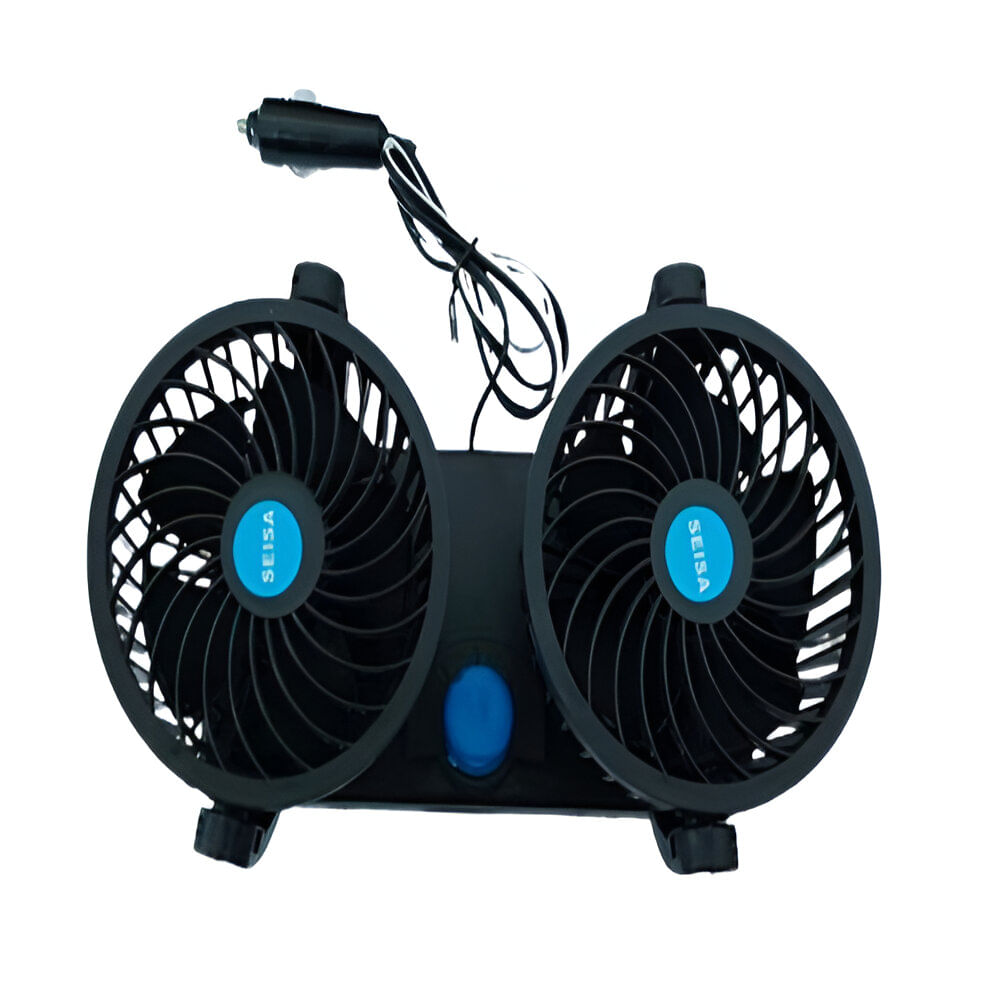 Ventilador Doble para Auto 12V