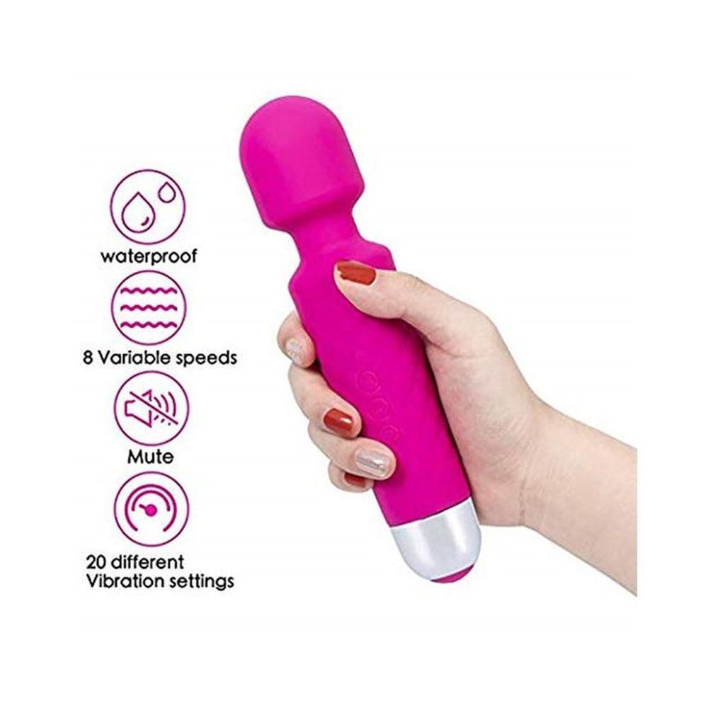 Vibrador Consolador Juguete Flexible 10 Velocidades