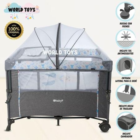 Cuna de Lujo MAYER Edición Limitada Light Blue