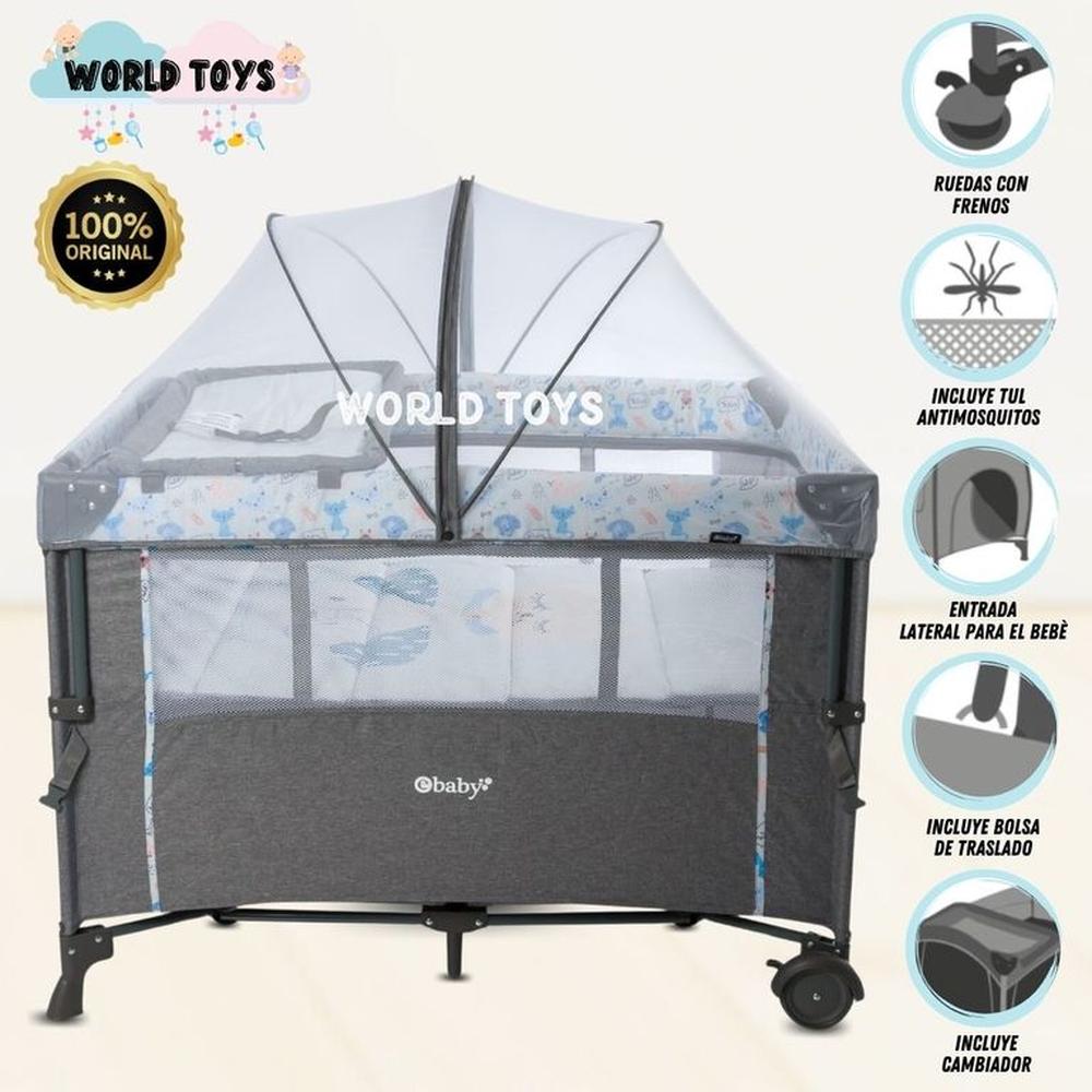 Cuna de Lujo MAYER Edición Limitada Light Blue