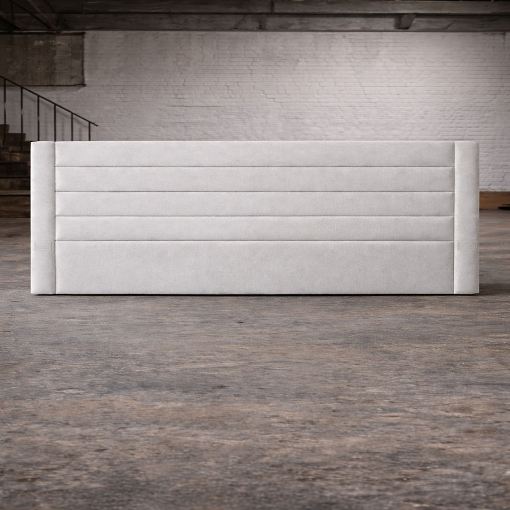 CAMA BOX TARIMA SALEM KING PLATA