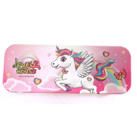 Cartucheras kawaii Pack por 3  sirena pony y conejo