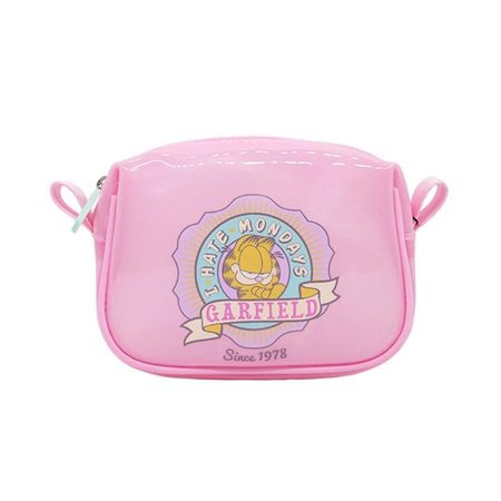 Neceser Garfield Rosado Clasico