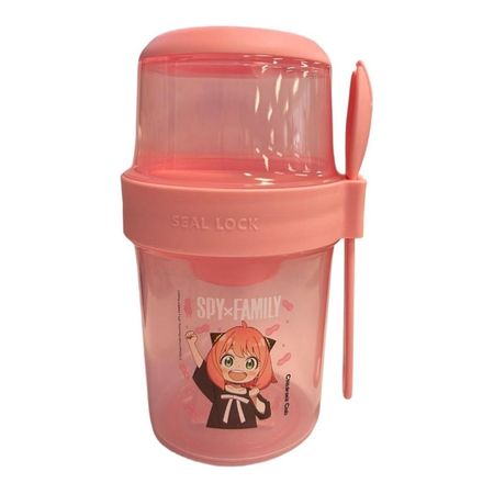 Vaso Yogurera Escolar Spy x Family Anime 310 ML + 560 ML
