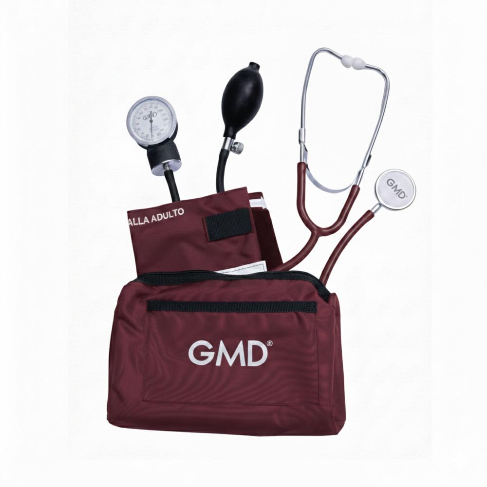 Tensiometro y Estetoscopio GMD Guinda