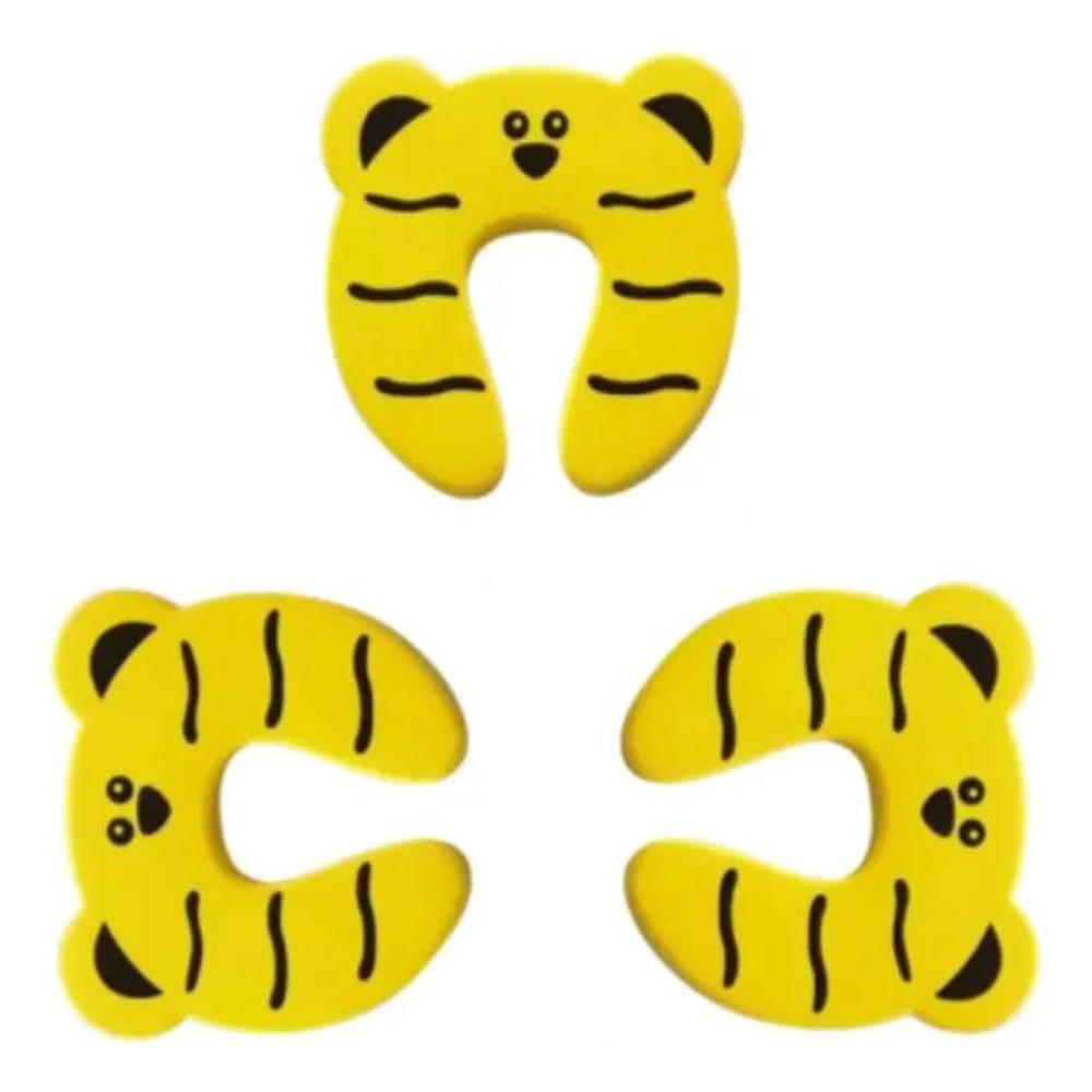 PACK X3 TOPE DE PUERTA INFANTIL NIÑOS ANTIGOLPE ANIMALITOS OSO