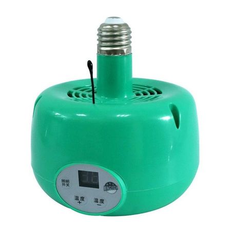 LAMPARA CALEFACTORA PARA ANIMALES POLLOS CON SENSOR DE TEMPERATURA