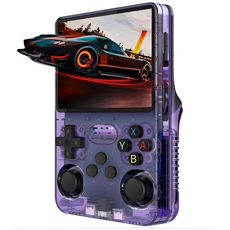 Consola Retro BuzzMagic R36S Morado