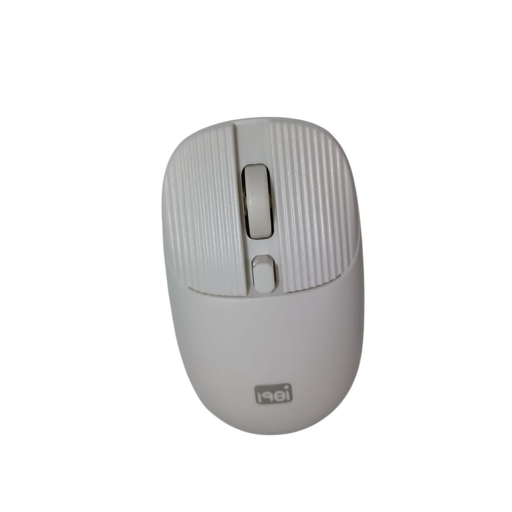 Mouse Retro Raton UBS inalámbrico Color Blanco