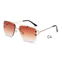 Lente de sol Mujer Homeway 2245-C4 Marrón Degrade Dorado